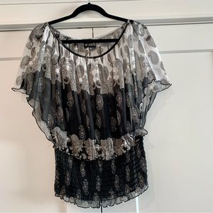 Beautiful blouse - sheer maternal, never worn.